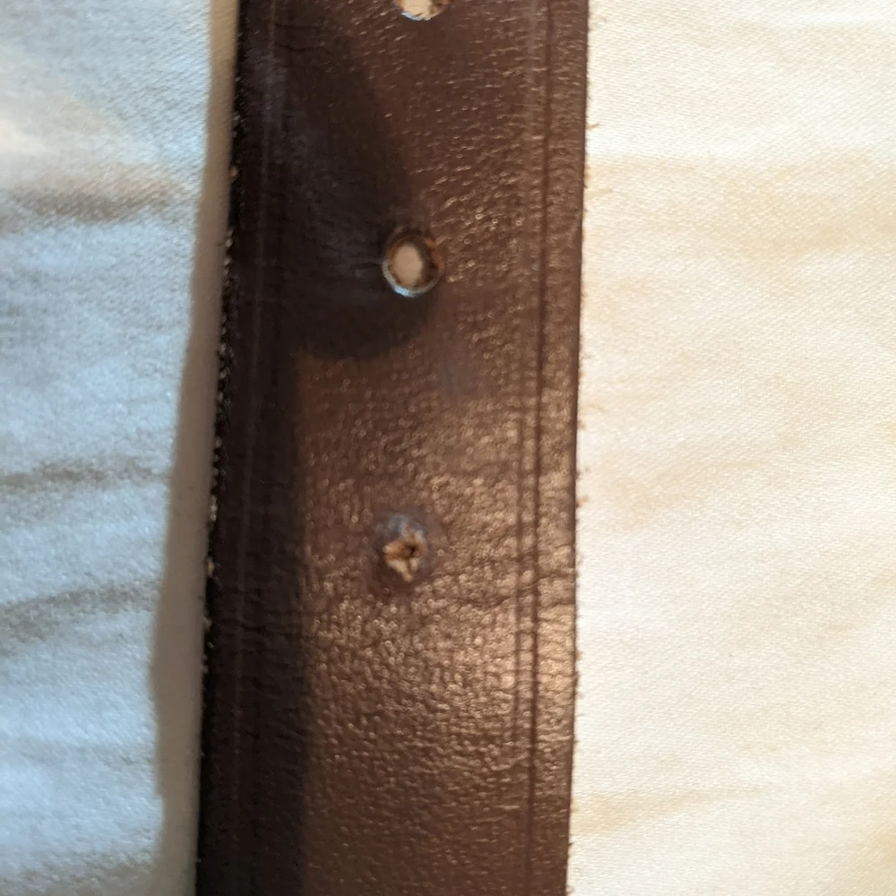 Accessories By Pearl Vintage Leather Belt - Picture 7 of 7